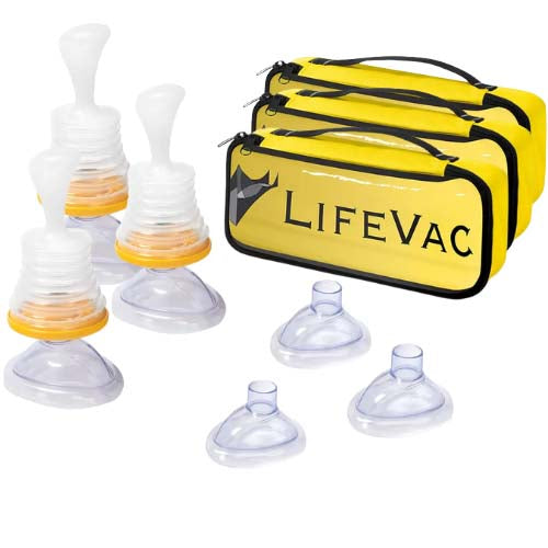 Lifevac Anti-Choking Device Adult and Child Non-Invasive Choking First Aid - LifeVac Choking Rescue Device for Adults & Children