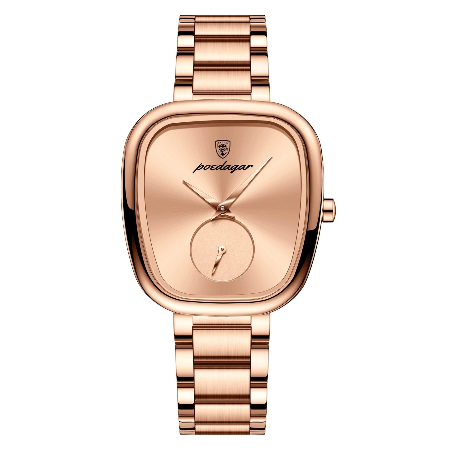 Waterproof Watch for Women – Stainless Steel Quartz Timepiece with Elegant Design, Fashion Accessory for Daily Wear