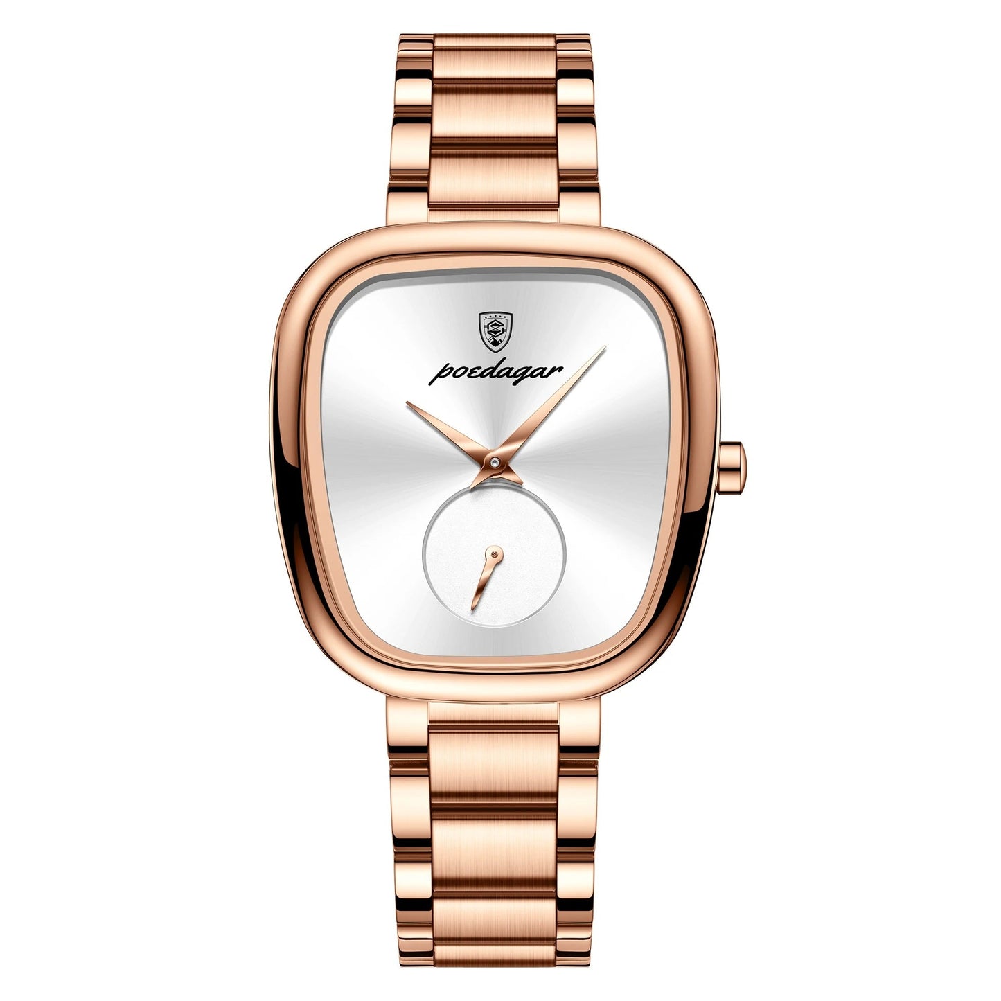 Waterproof Watch for Women – Stainless Steel Quartz Timepiece with Elegant Design, Fashion Accessory for Daily Wear